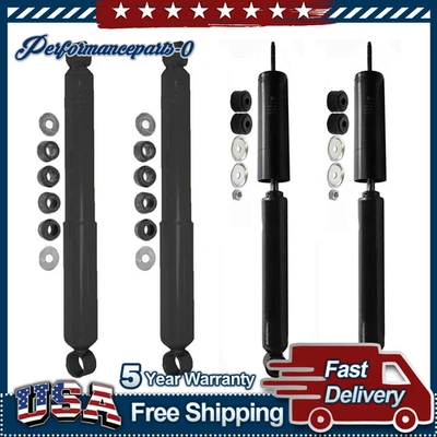 Amortiguador delantero trasero Monroe 4 piezas para Chevrolet W4500 Tiltmaster 1993-1995 Foto 1 de 4