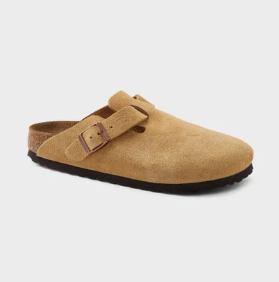 Zuecos clásicos para mujer Birkenstock Boston - ancho con leche M 41 ENVÍO GRATUITO Foto 1 de 4