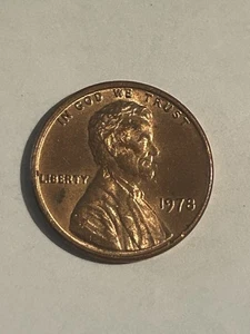 1978 Lincoln One Cent no Mint Brilliant - Picture 1 of 2