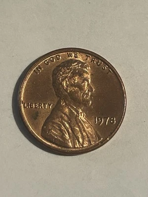 1978 Lincoln One Cent no Mint Brilliant - Image 1 of 2