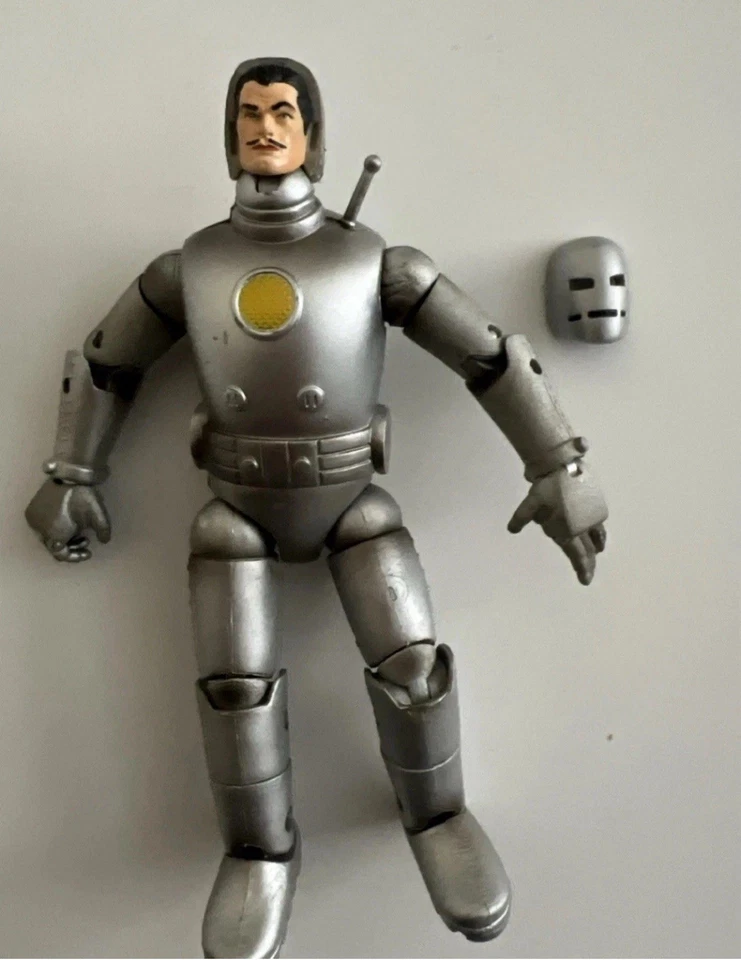 Marvel Legends MOJO Series 2006 primera aparición Iron Man plateado Foto 1 de 4