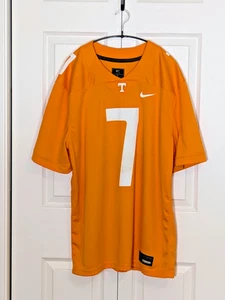 Joe Milton III Tennessee Volunteers Vols Orange Nike Dri Fit Jersey 7 - Large - Picture 1 of 7