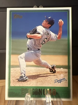 1997 Topps #440 Hideo Nomo Los Angeles Dodgers - Image 1 of 2