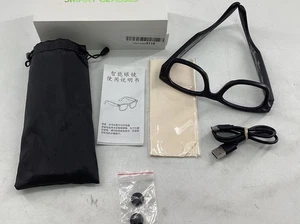 FNEWGK Smart Glasses Unisex schwarzes Gestell (blaues Licht) Gläser  - Bild 1 von 5