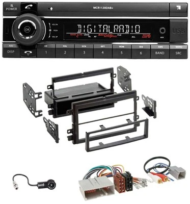 Kienzle Bluetooth MP3 USB DAB Autoradio für Ford Mustang, F150 (2004-2009) - Bild 1 von 4
