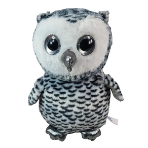 Scent Sations Spotted Owl Plush Gray 9" Silver Eyes Lightly Scented Aromatherapy - Picture 1 of 12