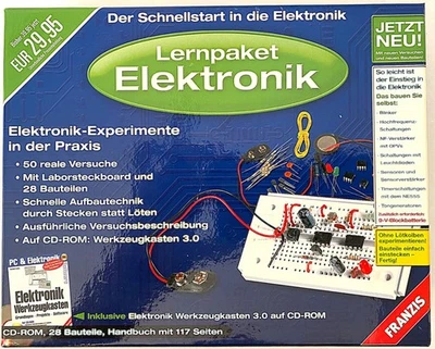 Franzis Lernpaket:  Elektronik - Experimente in der Praxis, OVP - Bild 1 von 4