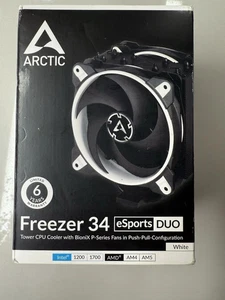 ARCTIC Freezer 34 Esports Duo - Tower CPU Cooler with BioniX P-Series - Picture 1 of 1