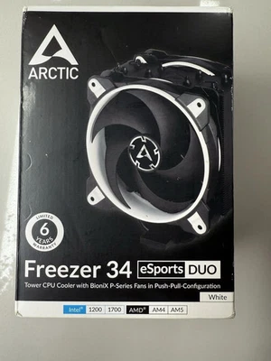 ARCTIC Freezer 34 Esports Duo - Tower CPU Cooler with BioniX P-Series - Image 1 of 3