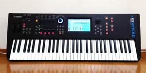Yamaha MODX6+ Synthesizer Keyboard Musical Instruments 61 semi-weighted keys - Picture 1 of 9