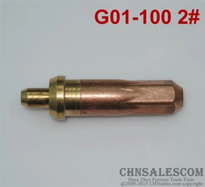 G01-100 2# Oxygen Acetylene Cutting Welding Torch Tip - Picture 1 of 1