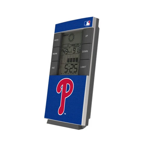 Philadelphia Phillies Solid Digital Desk Clock Cover