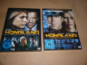2 x Box Homeland Staffel 1 + 2 komplett Homeland - Bild 1 von 2