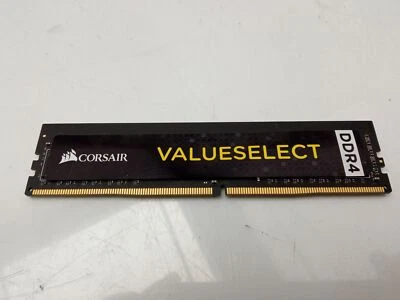 Corsair Value 4GB (1x4GB) 2400 MHz DDR4-2400 PC4-19200 RAM CMV4GX4M1A2400C16 - Image 1 of 2