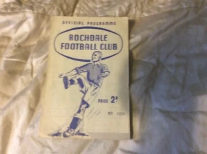 1949/50 DIV 3 ROCHDALE V NOTTS COUNTY F - Picture 1 of 2