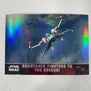 2016 Topps Chrome Star Wars Force Awakens RESISTANCE FIGHTERS #71 Refractor - Picture 1 of 2