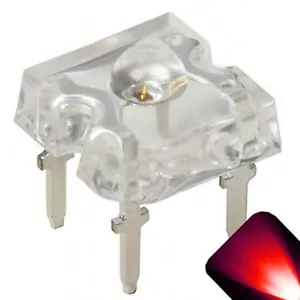 100 x LED 3 mm cúpula superflujo rojo piraña LED letrero luces de freno de automóvil súper flujo - Imagen 1 de 2