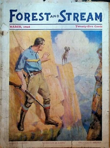 Forest & Stream Magazine March 1928 J Paul Burnham Hunting Fishing - Picture 1 of 2