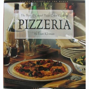 Pizzeria by Evan Kleiman Best of Casual Pizza Oven Cooking Hardcover Dust Jacket - Picture 1 of 15