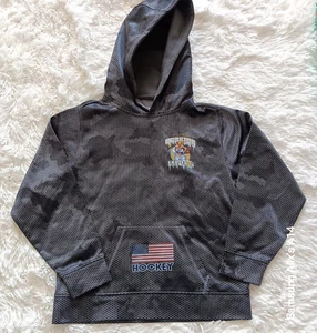 Sport-Tek Sport-Wick Camohex Fleece Hoodie Pullover Sz Small Yuoth - Picture 1 of 10