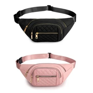 Fanny Pack Belt waist Bag Cross body Sling Shoulder Travel Multi Pockets bag New - Picture 1 of 15
