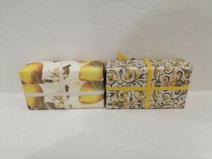2 Pack Erbario Toscano LEMON PURIFYING Soap 10.5 oz Made in Italy - Picture 1 of 3