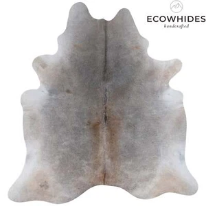 Brasilianischer grauer Palomino Kuhfell Teppich Größe 7 Fuß 3 Zoll L x 6 Fuß 8 Zoll B 7490 - Bild 1 von 7