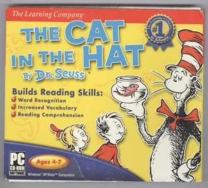 CAT IN THE HAT (Interactive PC Game) Learn Builds Reading Skills (Ages 4-7) - Picture 1 of 2