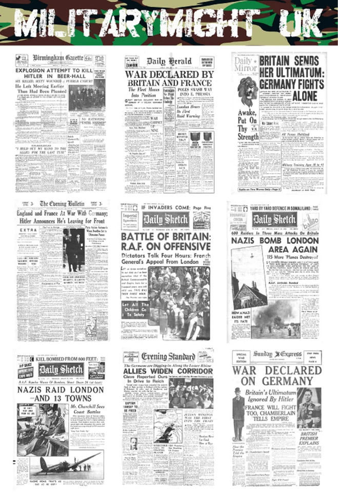 1/6 SCALE 12" FIGUR WW2 BRITISH ZEITUNGEN DIORAMA MODEL DRAGON DID