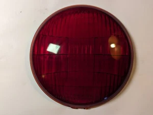 Lámpara De Colección KD 864 7" Camión de Bomberos Lente de Vidrio Rojo KD Lamp Company Nuevo de Lote Antiguo - Imagen 1 de 2