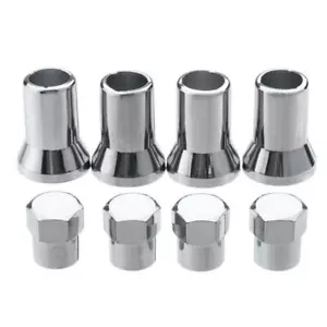 4Sets Car TR413 Tire Valve Stem Cap Sleeve Cover Wheel Chrome Car Accessories - Picture 1 of 12