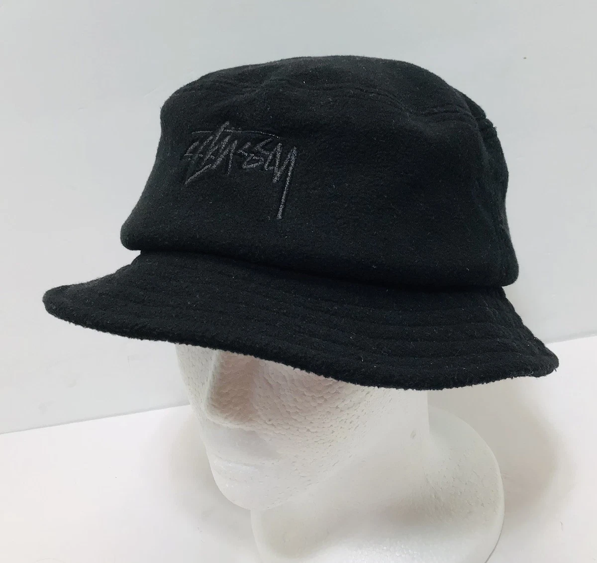 帽子 90's stussy bucket hat L-XL made in usa Vintage 90s stussy bucket - Gem
