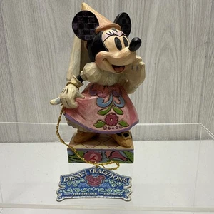 Jim Shore DISNEY "Demure And Sweet" Minnie Mouse Princess 4.5" #4011753 - Picture 1 of 15