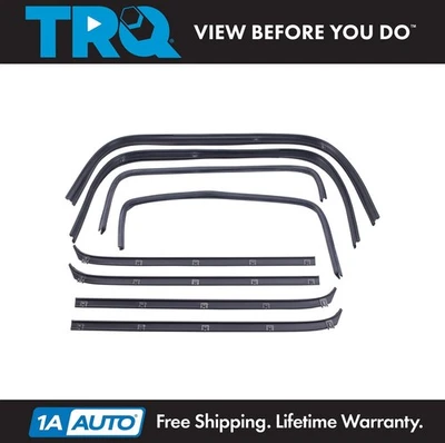 TRQ Door Window Belt Weatherstrip Kit Front Fits Dodge Plymouth - Imagem 1 de 4