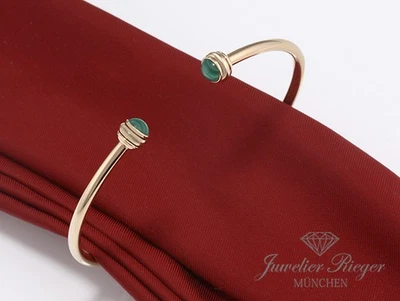 Piaget Offener Armreif Possession Roségold 750 Malachit Größe 16 2020 Gold - Bild 1 von 4