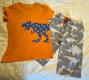 Mini Boden Dinosaur Outfit. Size 9-10. - Picture 1 of 5