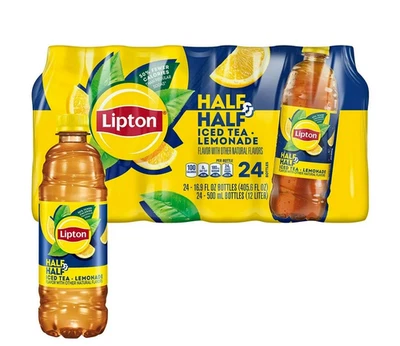 Lipton medio y medio té helado limonada 16,9 oz paquete de 24 bebidas refrescantes Foto 1 de 3