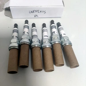 6PCS Iridium IX Spark Plug for Hyundai Genesis Santa Fe Replace 93175 LKR7DIX11S - Picture 1 of 2