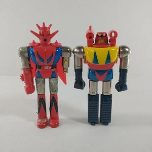 Vintage 1970's Japan 5"-Tall Diecast Popy Shogun Warriors : Dragun & Poseidon - Picture 1 of 14