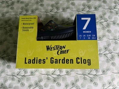 Western Chief Hummingbird Ladies’ Garden Clogs Size 7 - Image 1 of 4