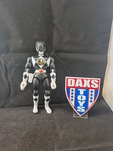 Vintage Mighty Morphin Power Rangers Black 8" Figur 1993 Bandai - Bild 1 von 5