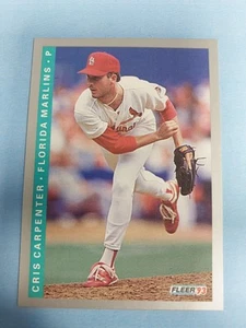 1993 Fleer Cris Carpenter #420 - Picture 1 of 2
