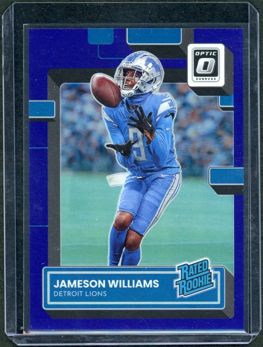 JAMESON WILLIAMS 2022 Panini Donruss Optic Rookie RC 208 PURPLE PRIZM 42/50