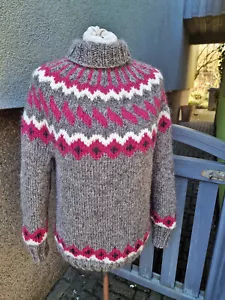 Norweger***Pullover aus Islandwolle**bis L*Unikat**Handmade - Bild 1 von 4