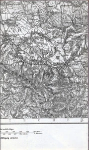 CZ Hrádek nad Nisou Chrastava 1923 orig. Teilkarte/Ln. Jitrava Opolno-Zdrój PL - Picture 1 of 1