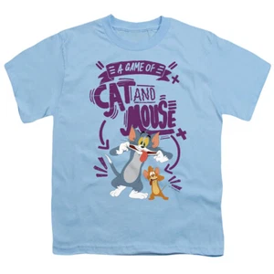 TOM AND JERRY CAT AND MOUSE Licensed Kids Boys Girls Graphic Tee Shirt SM-XL - Picture 1 of 3