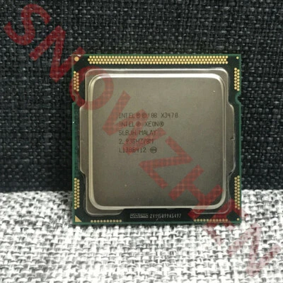 Intel Xeon X3470 CPU 4-Core 2.93GHz 8M Socket LGA 1156 SLBJH Processors - Image 1 of 3