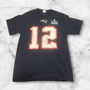 Camisa Tom Brady Super Bowl LII 2017 Talla Mediana New England Patriots - Imagen 1 de 5