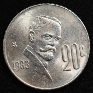 Mexico 20 Centavos 1983, Coin, Inv#E491 - Picture 1 of 2