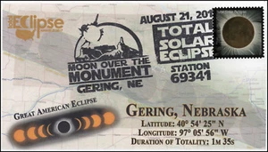 17-251, 2017, Totale Sonnenfinsternis, Gering NE, Event Cover, Bildabbruch,  - Bild 1 von 1